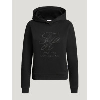 Felpa con cappuccio da donna con strass Estelle Tommy Hilfiger Equestrian Felpa con cappuccio da donna con strass Estelle Tommy Hilfiger Equestrian