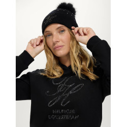 Felpa con cappuccio da donna con strass Estelle Tommy Hilfiger Equestrian