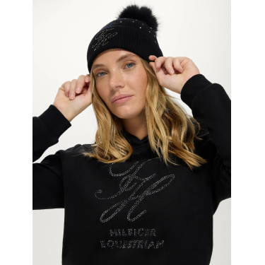 Felpa con cappuccio da donna con strass Estelle Tommy Hilfiger Equestrian