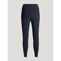 Mia pantaloni da equitazione da donna con grip al ginocchio Tommy Hilfiger Equestrian Cielo del deserto Blu