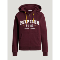 Felpa con zip da donna Mills Tommy Hilfiger Equestrian