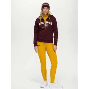 Felpa con zip da donna Mills Tommy Hilfiger Equestrian