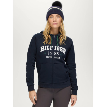Felpa con zip da donna Mills Tommy Hilfiger Equestrian