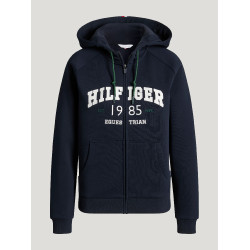 Felpa con zip da donna Mills Tommy Hilfiger Equestrian