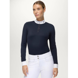 Camicia da gara da donna Monica con strass Tommy Hilfiger Equestrian
