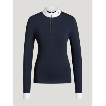Camicia da gara da donna Monica con strass Tommy Hilfiger Equestrian
