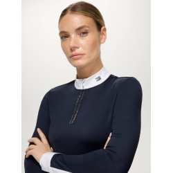 Camicia da gara da donna Monica con strass Tommy Hilfiger Equestrian
