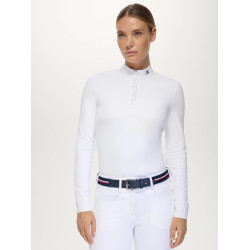Camicia da gara da donna Monica con strass Tommy Hilfiger Equestrian