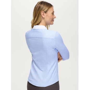 Camicia Perkins da donna a righe elasticizzate Tommy Hilfiger Equestrian