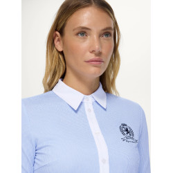 Camicia Perkins da donna a righe elasticizzate Tommy Hilfiger Equestrian
