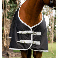 Copripiuma da esterno Amigo® Ripstop 900D Quarter Horse Plus 0g Horseware Nero / argento