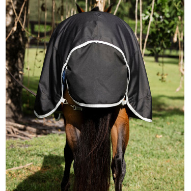 Copripiuma da esterno Amigo® Ripstop 900D Quarter Horse Plus 0g Horseware Nero / argento Copripiuma da esterno Amigo® Ripstop 900D Quarter Horse Plus 0g Horseware Nero / argento