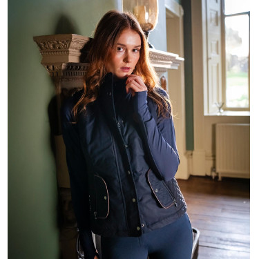 Gilet senza maniche Horseware Newmarket donna Marina Blu marino Gilet senza maniche Horseware Newmarket donna Marina Blu marino