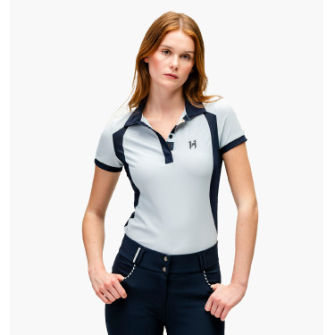 Polo da equitazione donna Horseware Newmarket Vital
