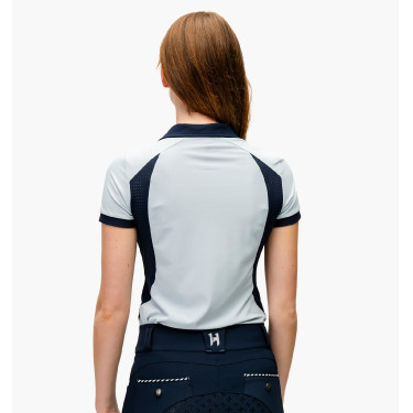 Polo da equitazione donna Horseware Newmarket Vital