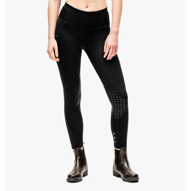 Leggings equitazione donna con grip al ginocchio Horseware