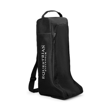 Borsa per stivali Black Equestrian Stockholm