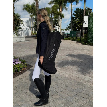 Borsa per stivali Black Equestrian Stockholm
