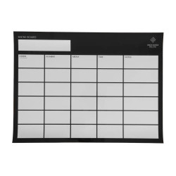 Lavagna magnetica nera 30x40 per equitazione