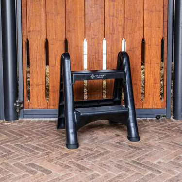 Scaletta pieghevole 60 cm per equitazione – nera | equi-clic