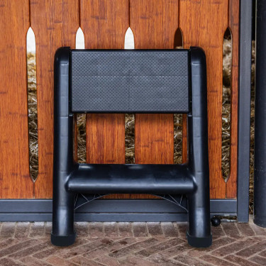 Scaletta pieghevole 60 cm per equitazione – nera | equi-clic