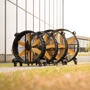 Ventilatore industriale 144 cm per scuderie – equitazione
