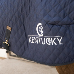 Coperta da presentazione cavallo 160 g blu navy 165