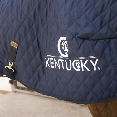Coperta da presentazione cavallo 160 g blu navy 165