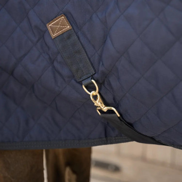 Coperta da presentazione cavallo 160 g blu navy 165