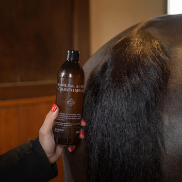 Siero crescita criniera e coda cavallo 500 ml | Equitazione