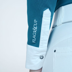 Polo Cassia Donna maniche lunghe Flags & Cup Polo Cassia Donna maniche lunghe Flags & Cup