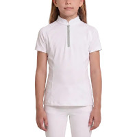 Camicia concorso equitazione bimba rosa glitter 160