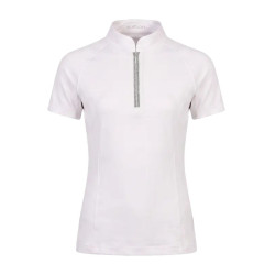 Camicia concorso equitazione bimba rosa glitter 160