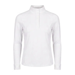 Camicia equitazione concorso ragazza maniche lunghe 160
