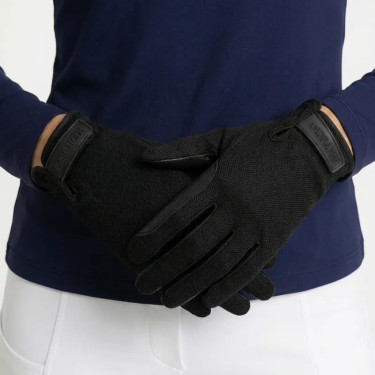 Guanti equitazione estivi neri grip – taglia 11 Guanti equitazione estivi neri grip – taglia 11