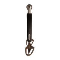 Speroni a rotella media in acciaio inox con gomma 30 mm Velari Acciaio inossidabile Argento