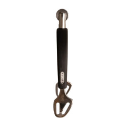 Speroni a rotella media in acciaio inox con gomma 30 mm Velari Acciaio inossidabile Argento