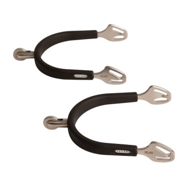Speroni a rotella media in acciaio inox con gomma 30 mm Velari Acciaio inossidabile Argento