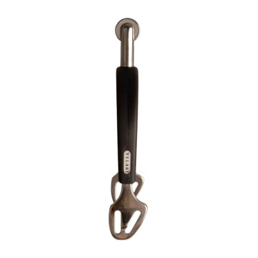 Speroni a rotella media in acciaio inox con gomma 30 mm Velari Acciaio inossidabile Argento
