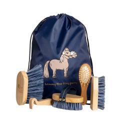 Set sac da striglia Sammy kids Grooming Deluxe di Kentucky Marina Blu marino