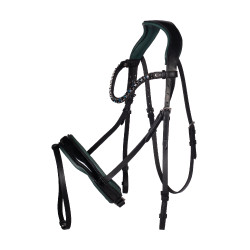 Filet Manchester HKM Nero / blu petrolio