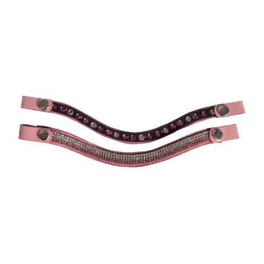 Briglia in cuoio Pink Hobby Horsing HKM