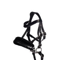 Briglia in cuoio verniciato Hobby Horsing HKM