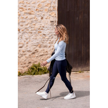 Leggings K by Equithème K-Grip donna Marina Blu marino