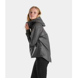 Giacca impermeabile corta da equitazione Donna Horse Pilot Short Raintech