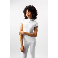 Maglia equitazione donna Horze Mina con mezza zip Maglia equitazione donna Horze Mina con mezza zip