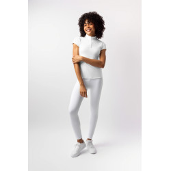 Maglia equitazione donna Horze Mina con mezza zip