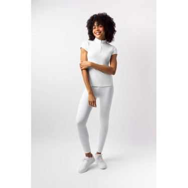 Maglia equitazione donna Horze Mina con mezza zip
