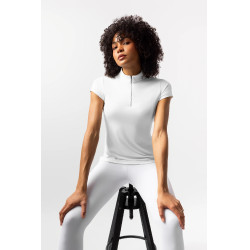Maglia equitazione donna Horze Mina con mezza zip