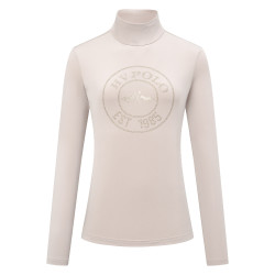 Top HV Polo Odette donna Gesso Beige Top HV Polo Odette donna Gesso Beige